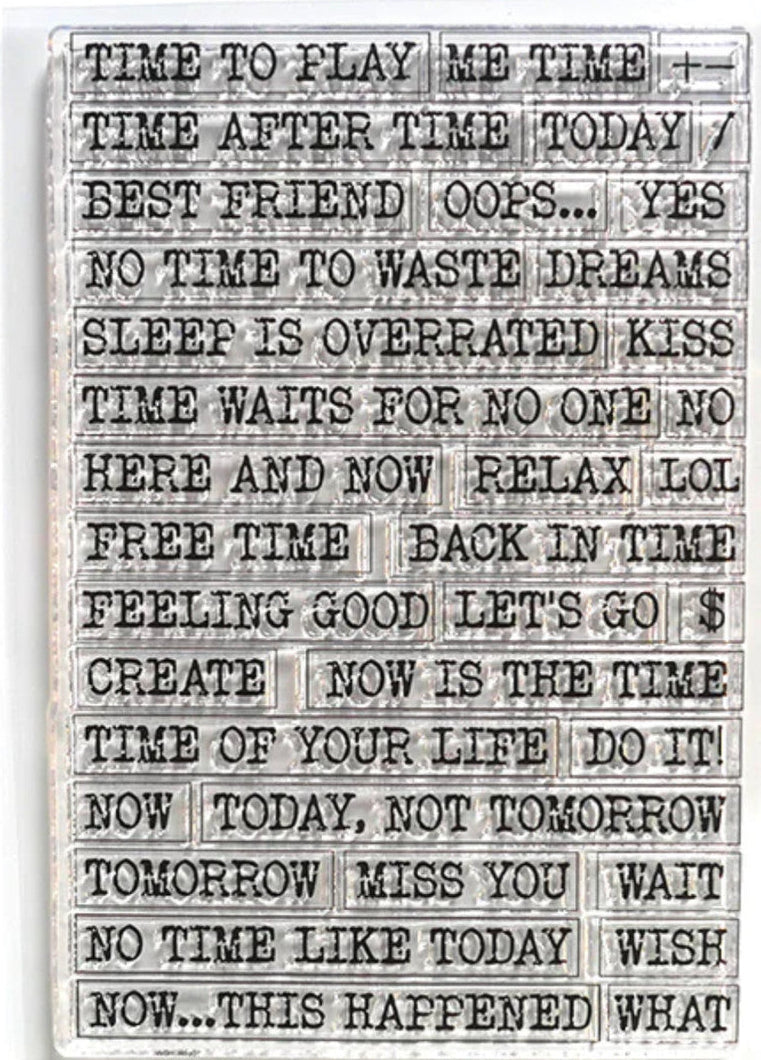 Elizabeth Craft Designs Journal Phrases 2 stempelset